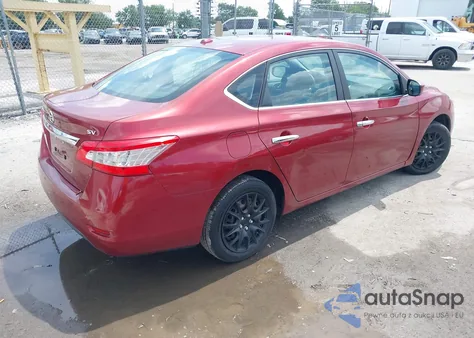 2015 Nissan Sentra Fe+ S/S/Sl/Sr/Sv z USA, uszkodzony, nr VIN 3N1AB7AP2FL636422